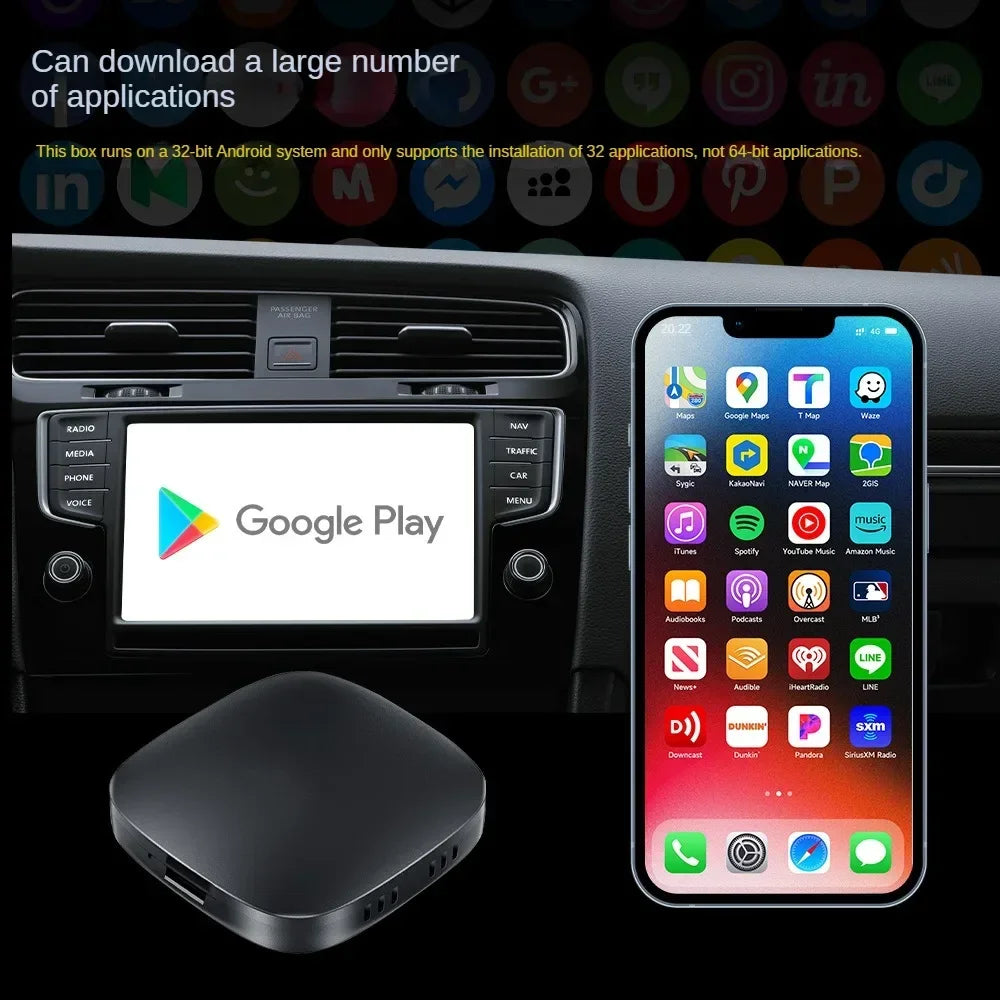 CARPLAY SUPERCHARGER (Netflix, Youtube, Wired to Wireless Conversion)